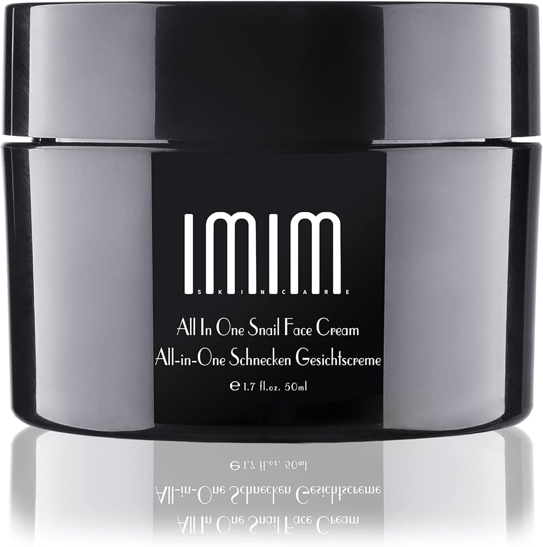 IMIM Snail Mucin Face Cream All in One Facial Moisturiser, 50ml